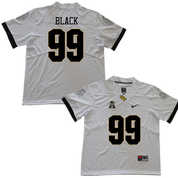 Men #99 Tyrese Black UCF Knights College Football Jerseys Sale-White